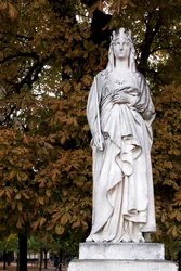 Portret van Blanche de Castille (1185-1252)